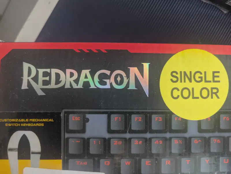 Featured image of post Redragon K552 Kumara RED Mechanica Keyboard mit extra Keys